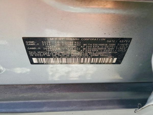 2021 SUBARU OUTBACK Limited+M/R+NAVI(HK)