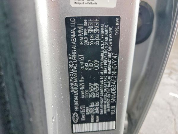 2022 HYUNDAI TUCSON SEL