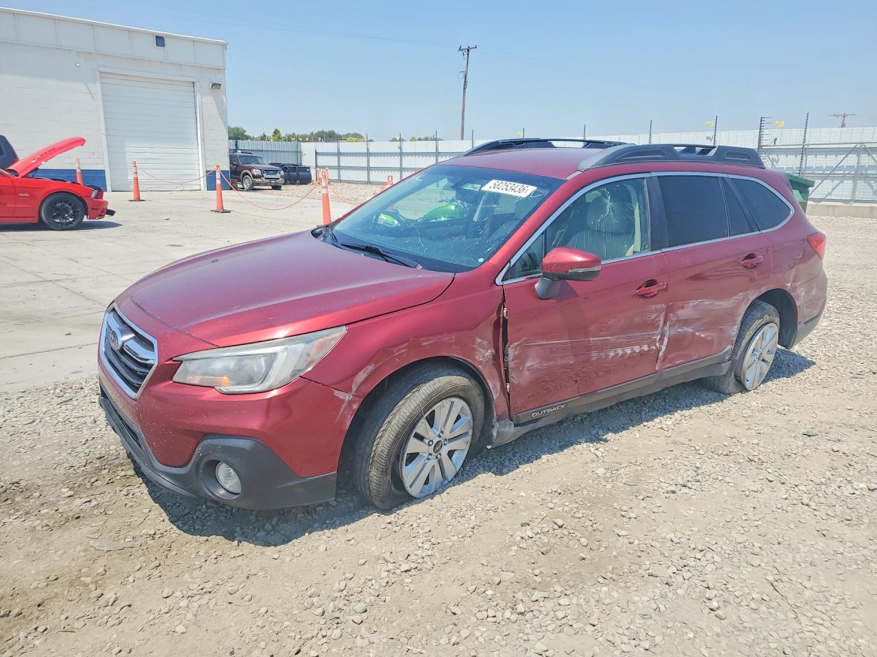 2019 SUBARU OUTBACK Premium+ES — Front 3/4