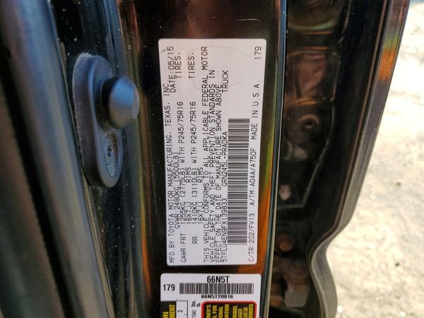2015 TOYOTA TACOMA Delux Grade