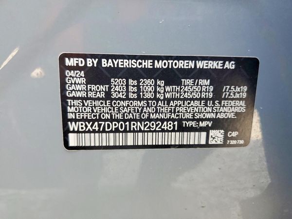 2024 BMW X3 sDrive30i SA
