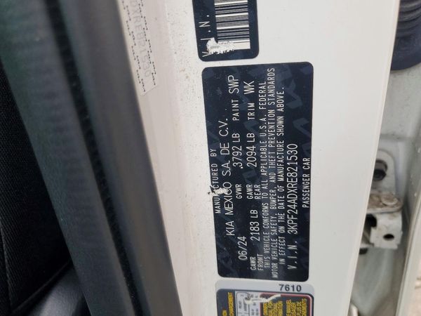2024 KIA FORTE
