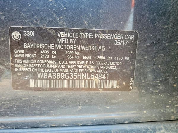 2022 BMW 330 SA