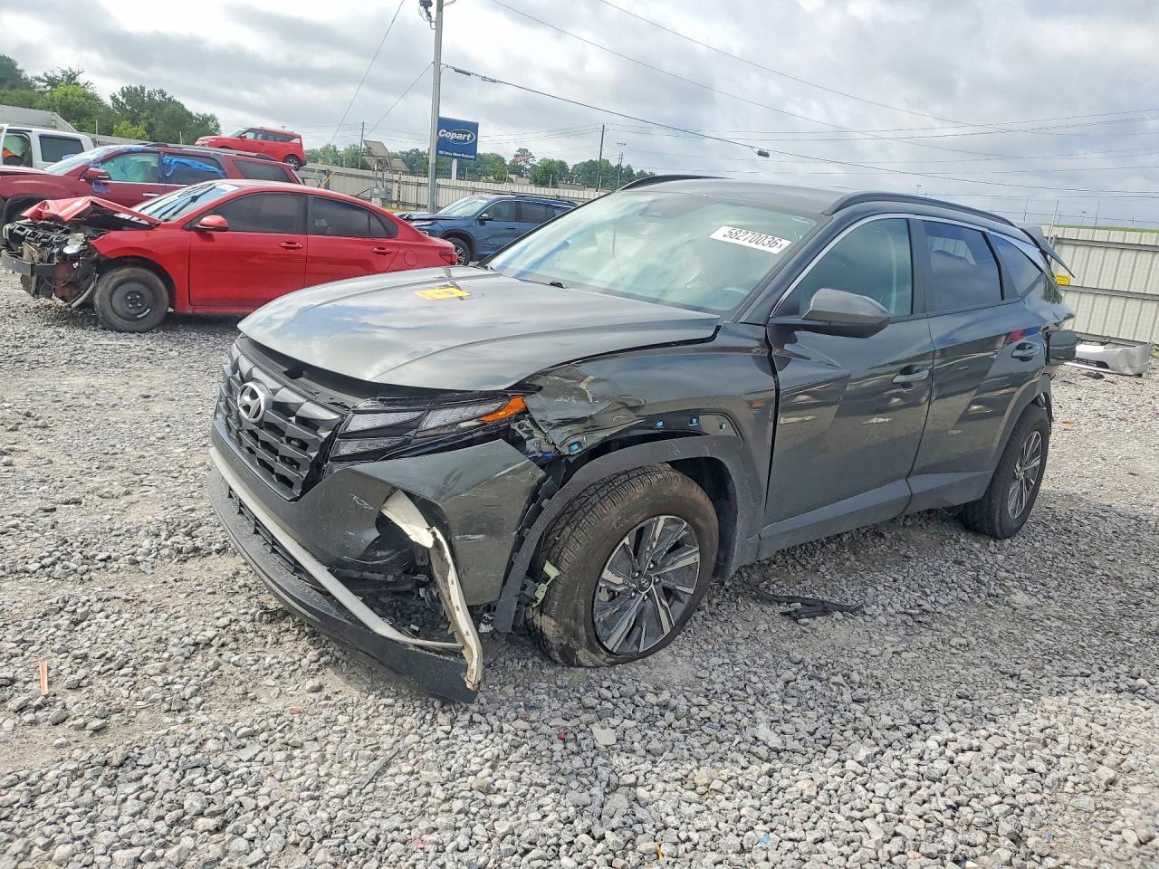 2024 HYUNDAI TUCSON Blue