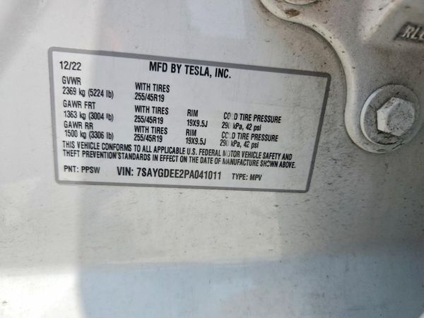 2026 TESLA MODEL Y