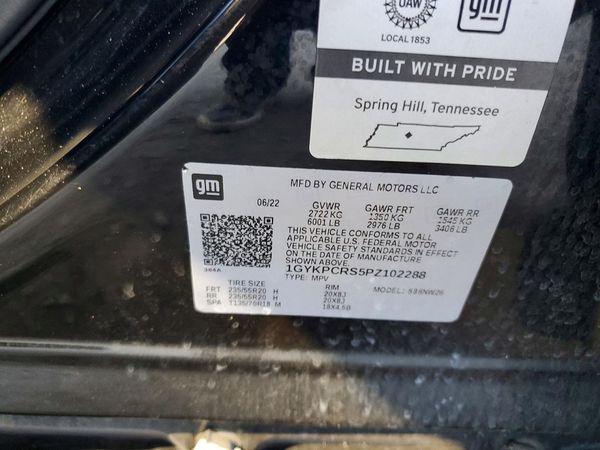 2023 CADILLAC XT6 Premium Luxury — VINS