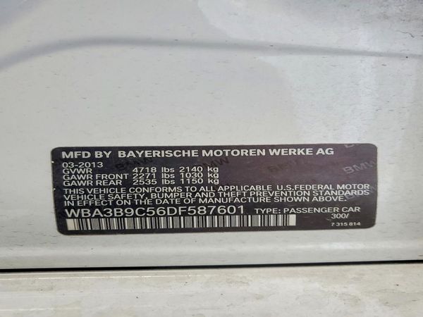 2013 BMW 335