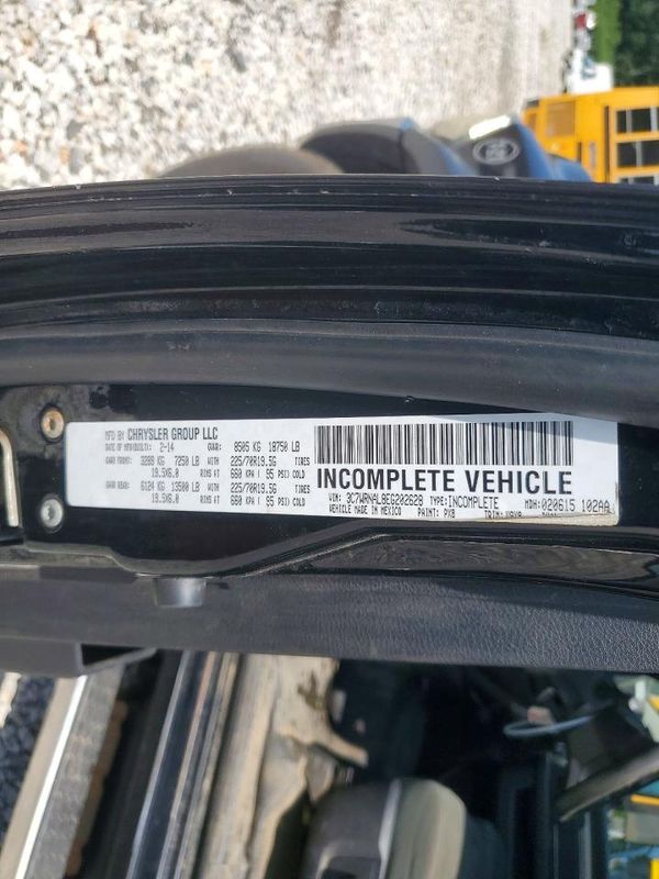 2014 RAM 5500 REG CAB CHASSIS