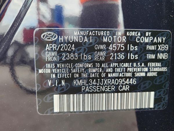2024 HYUNDAI SONATA HYBRID SEL
