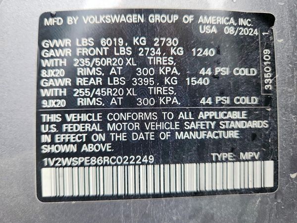 2024 VOLKSWAGEN ID.4 Pro S
