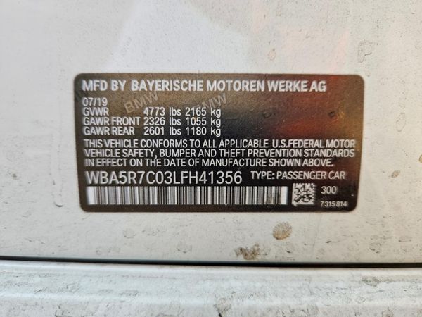 2020 BMW 330XI xDrive