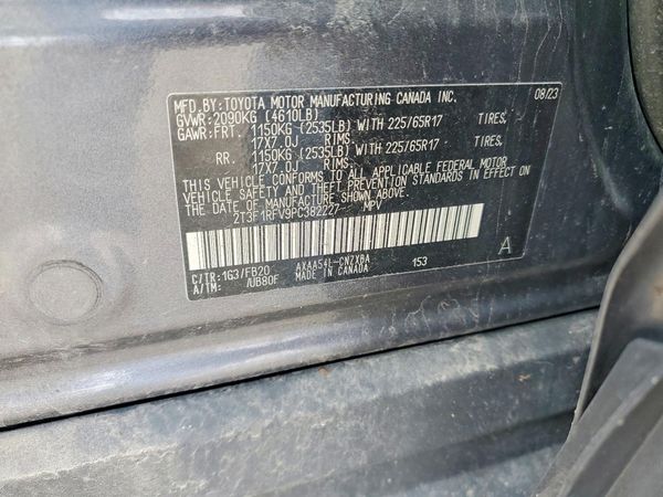 2023 TOYOTA RAV4 LE