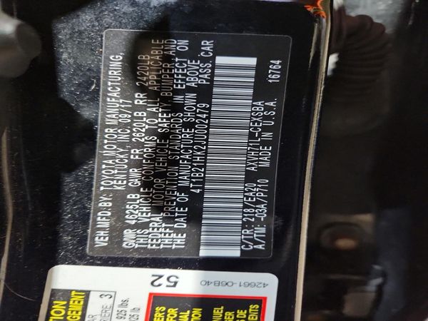 2018 TOYOTA CAMRY SE/XLE Hybrid