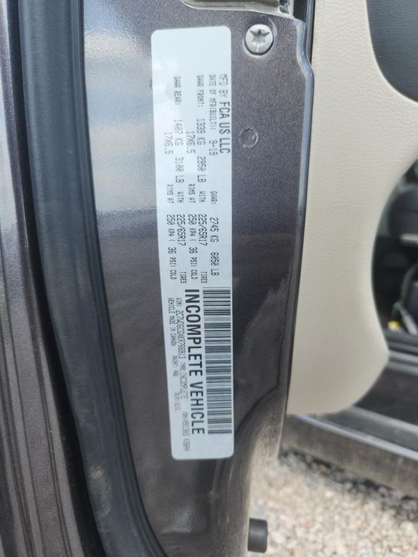 2019 DODGE GRAND CARAVAN SXT