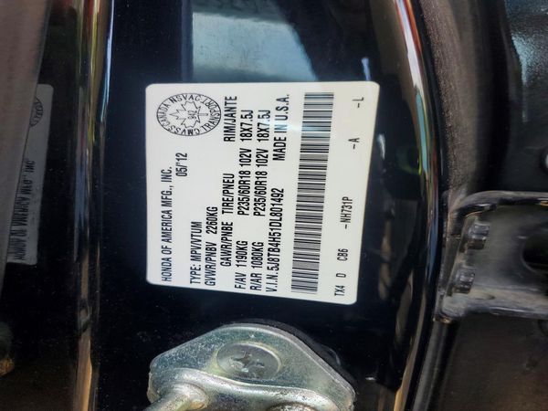 2013 ACURA RDX Technology Package