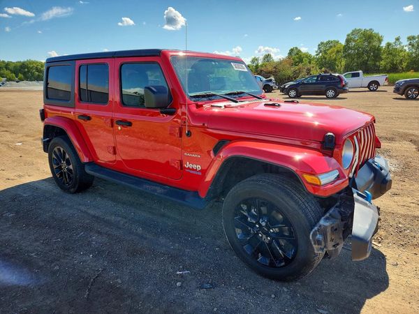 2022 JEEP WRANGLER Unlimited Sahara 4XE — Passenger 3/4