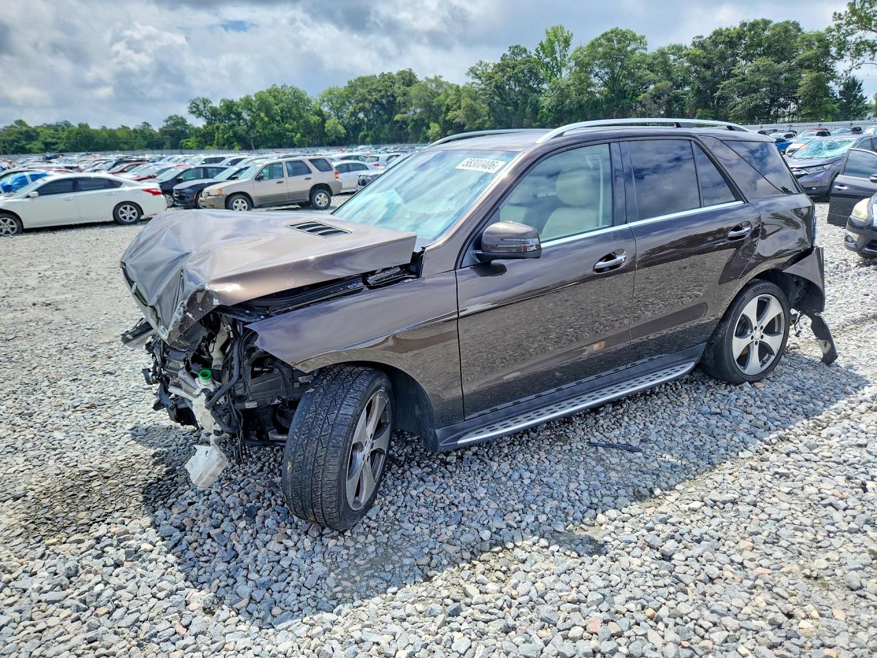 2017 MERCEDES-BENZ GLE-CLASS GLE350 — Front 3/4