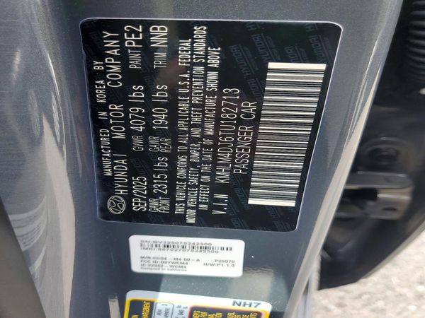 2026 HYUNDAI ELANTRA HYBRID
