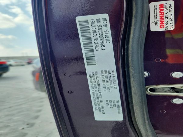 2021 DODGE CHARGER SXT RWD