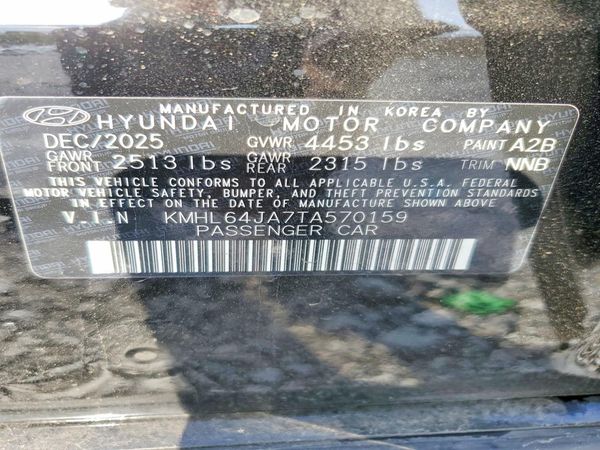 2026 HYUNDAI SONATA SEL Sport
