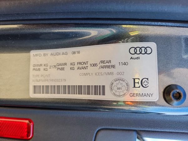 2017 AUDI A4