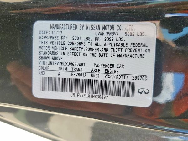 2018 INFINITI Q60