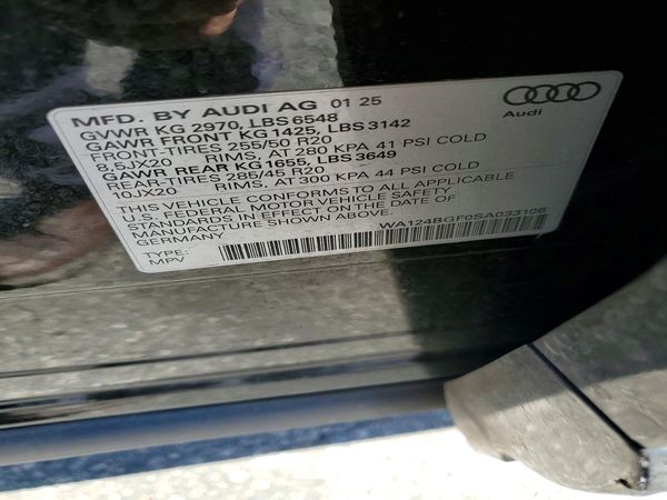 2025 AUDI Q6 E-TRON