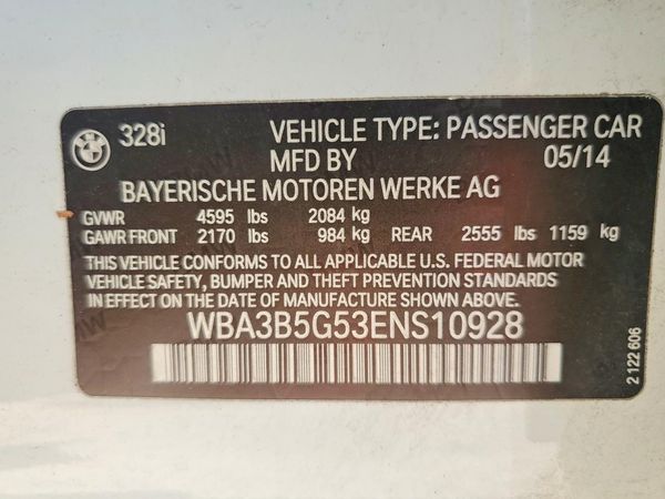 2014 BMW 328 xDrive SA