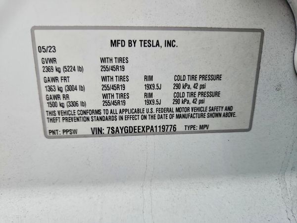 2023 TESLA MODEL Y