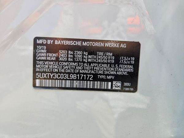 2020 BMW X3 sDrive30i