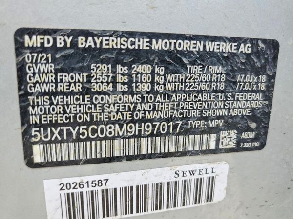 2021 BMW X3 xDrive30i