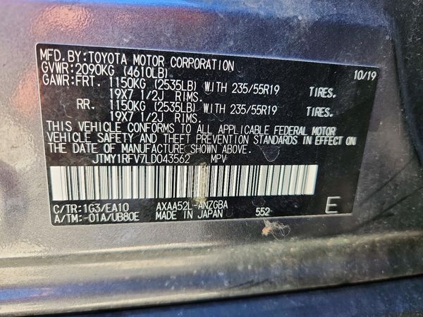 2020 TOYOTA RAV4