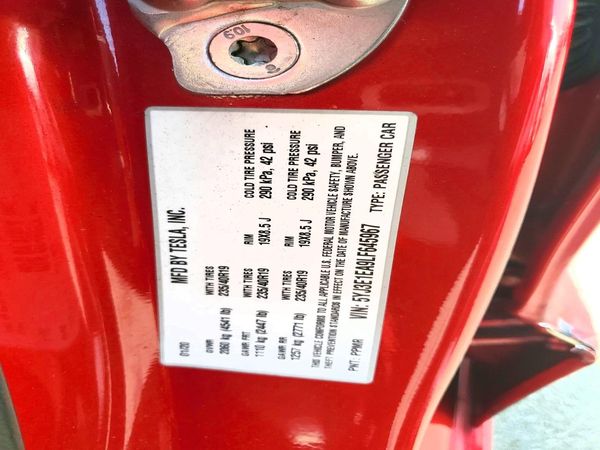 2020 TESLA MODEL 3