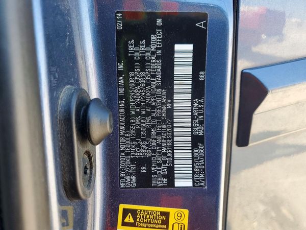 2014 TOYOTA HIGHLANDER Base/Hybrid