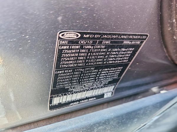 2018 LAND ROVER RANGE ROVER SPORT HSE Dynamic