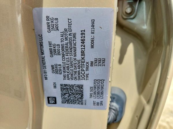 2024 CHEVROLET COLORADO ZR2