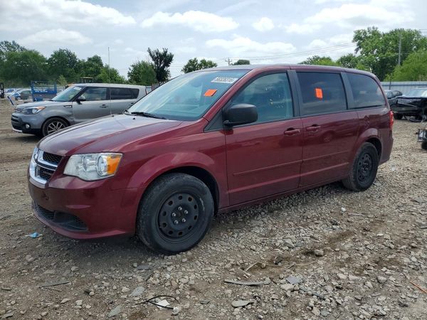 2017 DODGE CARAVAN SE, SXT, Express — Front 3/4