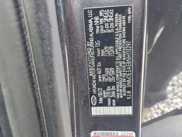 2022 HYUNDAI TUCSON Limited