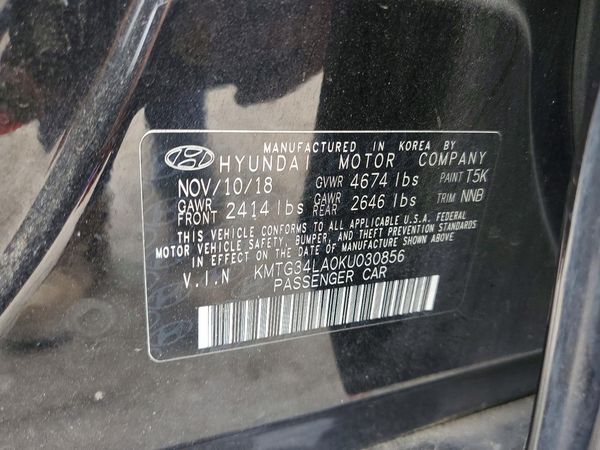 2019 GENESIS G70