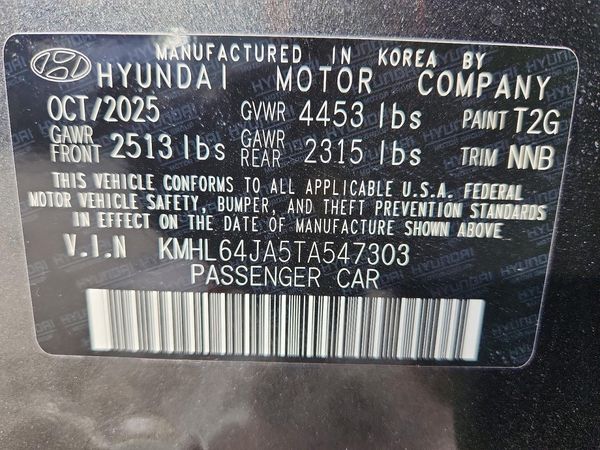 2026 HYUNDAI SONATA