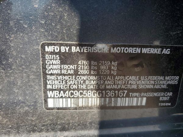 2016 BMW 428 xDrive GC