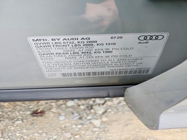 2020 AUDI SQ5