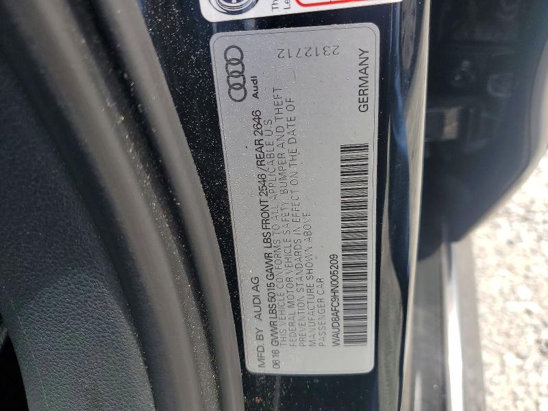 2017 AUDI A6 Premium Plus