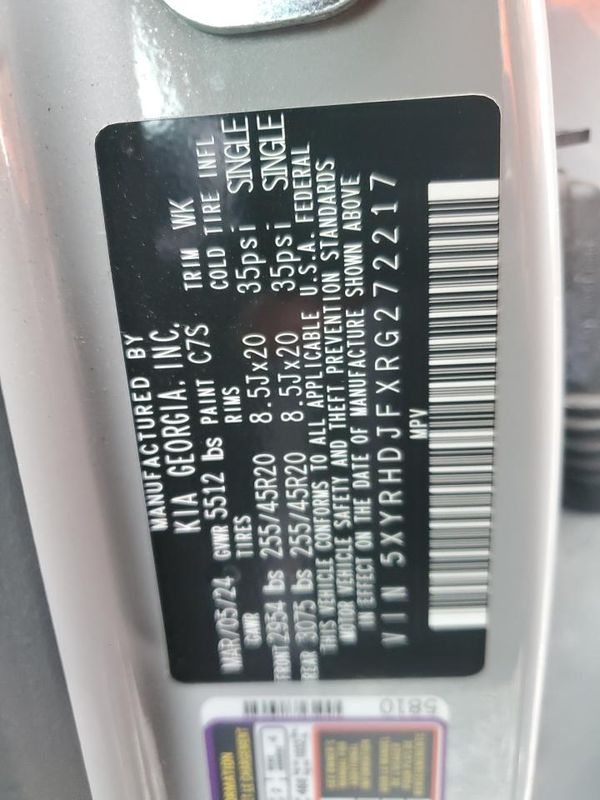 2024 KIA SORENTO EX/X-Line EX