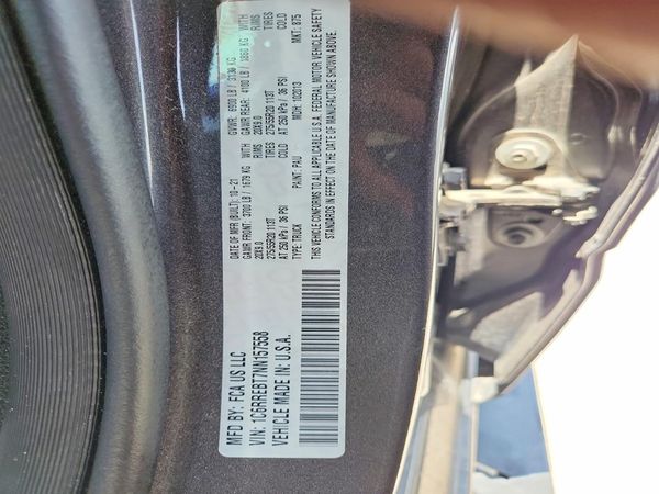 2022 RAM 1500 Big Horn, Lone Star