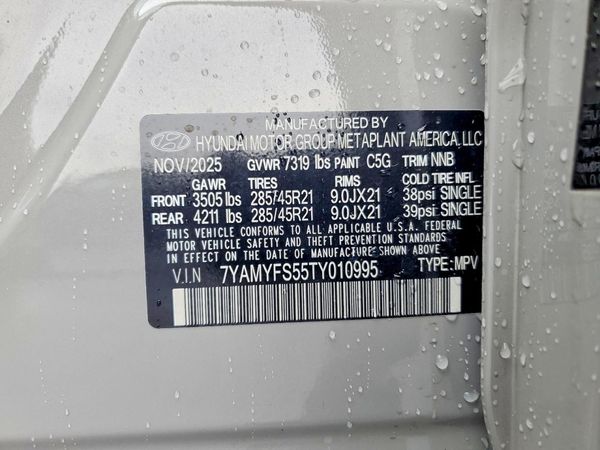 2026 HYUNDAI IONIQ 9 Calligraphy
