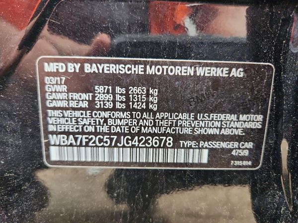 2018 BMW 750 xDrive