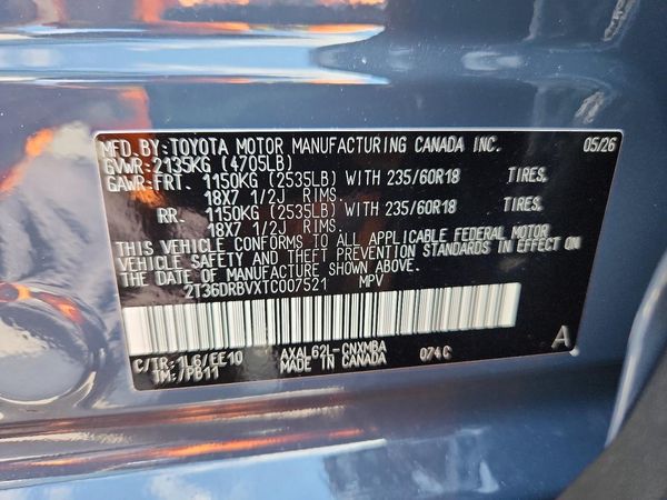 2026 TOYOTA RAV4