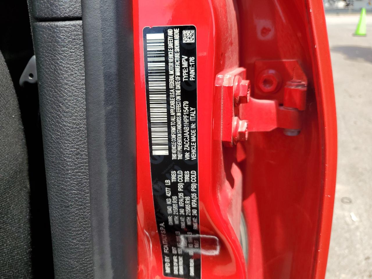 2017 JEEP RENEGADE SPORT 4X2