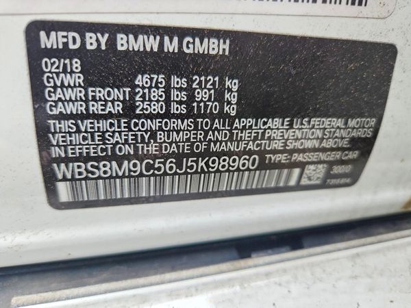 2018 BMW M3